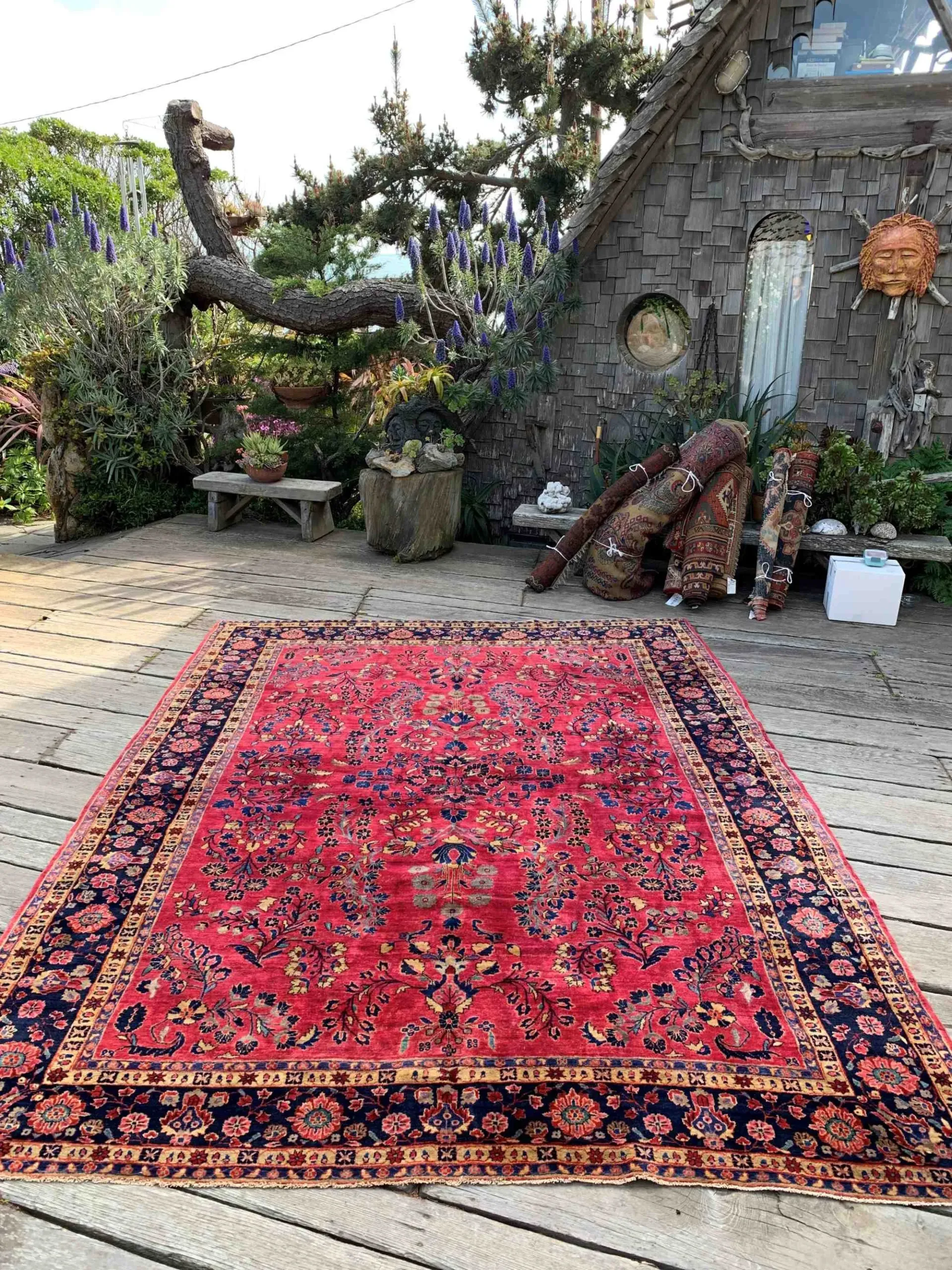 Antique_Persian_Rug_outdoor